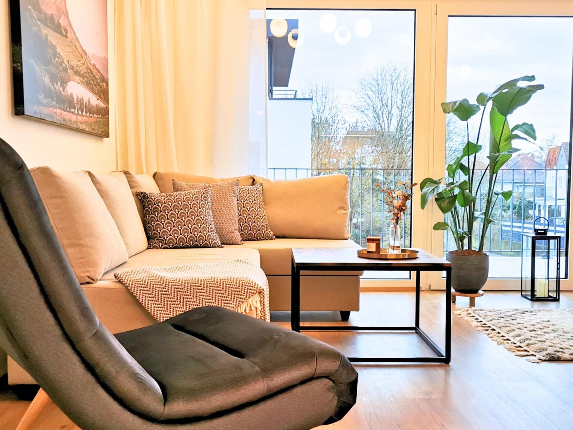 Apartamento Fynbos Penthouse Deluxe, Balkon, Parkplatz Straubing Exterior foto