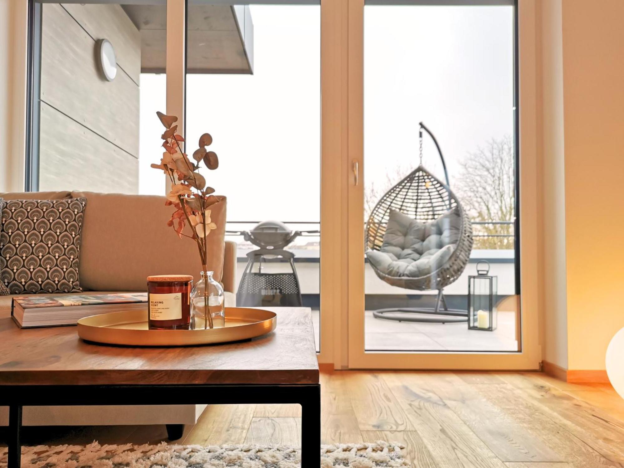 Apartamento Fynbos Penthouse Deluxe, Balkon, Parkplatz Straubing Exterior foto