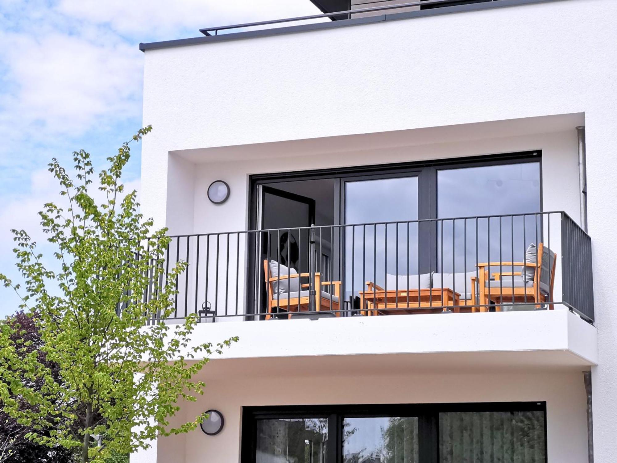 Apartamento Fynbos Penthouse Deluxe, Balkon, Parkplatz Straubing Exterior foto